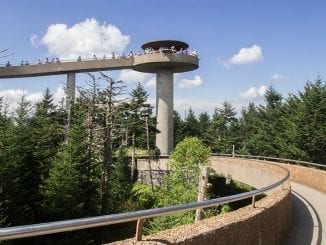 The once described "flashy and conspicuous" Clingmans Dome is now one of the most beloved destinations in the Great Smoky Mountains National Park
