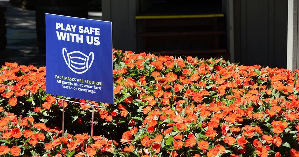Mask sign