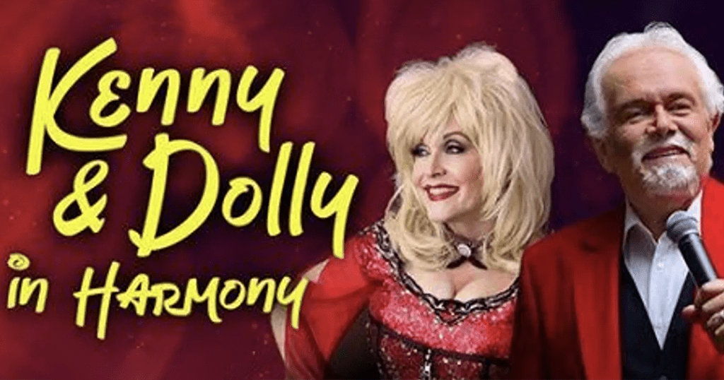 The Morning Show stars Wendy T as Dolly, and Mark Hinds as Kenny Rogers. You might recognize Wendy as a former performer at the old Memories Theatre. (photo provided by Theatre of the Stars)