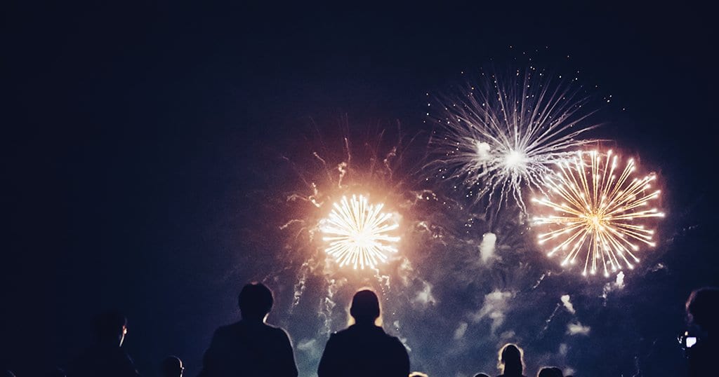 Fireworks in Patriot Park begin at 9:30pm on July 4.