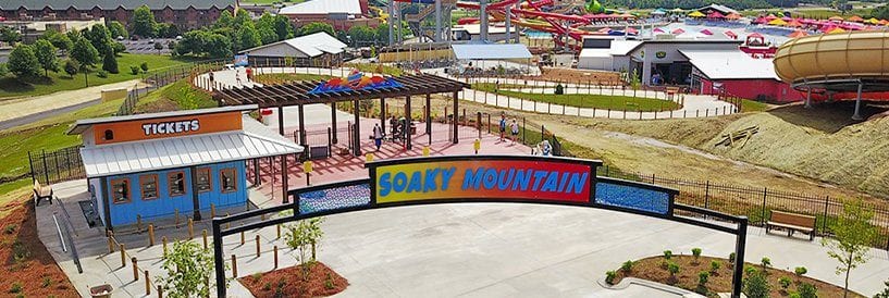 Entrance to Soaky Waterpark