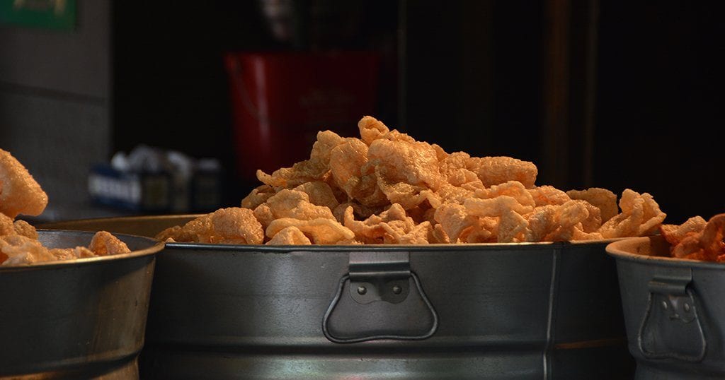 You can also refill those popcorn buckets with pork rinds, for a reduced price (photo by Daniel Munson/TheSmokies.com)