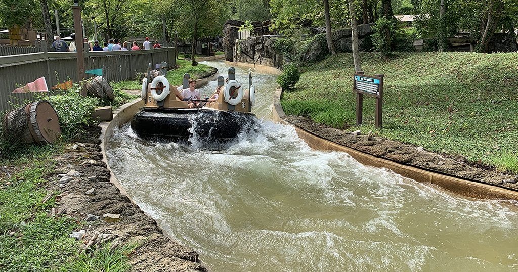 Best Rides at Dollywood - The River Rampage