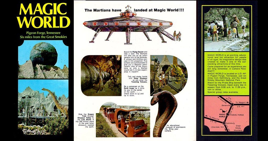 An old Magic World Brochure (image courtesy of Andeverythingelsetoo.blogspot.com)