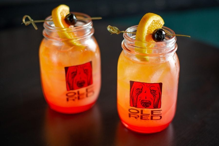 The Tishomingo is one of Ole Red's signature cocktails, and named after Blake Shelton's adopted hometown of Tishomigo (photo courtesy of Ole Red)