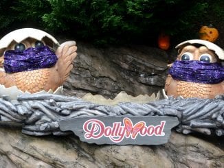 Dollywood is still asking guests to mask up while visiting the park (photo by Daniel Munson/TheSmokies.com)