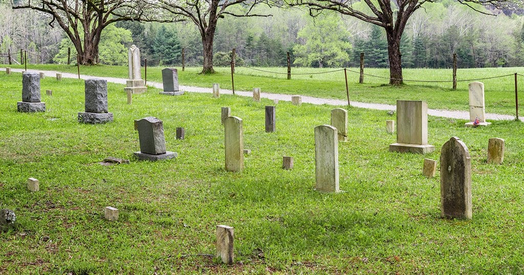 Cemetery in Cades Cove
